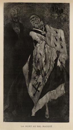 Félicien Rops met een heliogravure