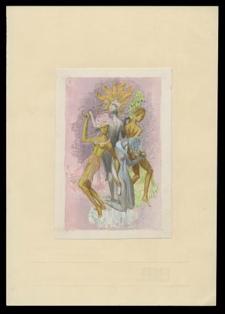 Kunstwerkje, aquarel van Pascal Van Den Steen