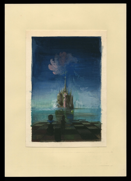 Kunstwerkje, aquarel van Pascal Van Den Steen