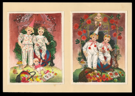 Kunstwerkje, aquarel van Pascal Van Den Steen