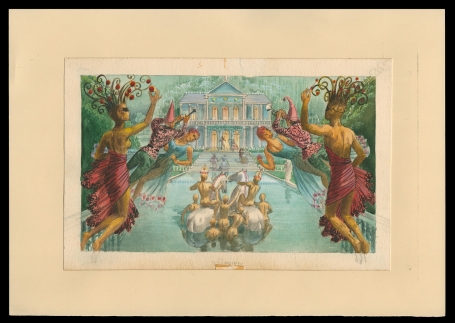 Kunstwerkje, aquarel van Pascal Van Den Steen