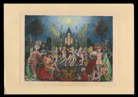 Kunstwerkje, aquarel van Pascal Van Den Steen