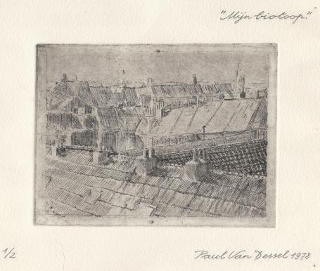 Ets van de Antwerpse kunstenaar Paul Van Dessel kopen