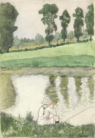 Schilderij van de Belgische kunstschilder Maurice Pauwaert