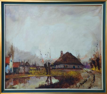 Olieverfschilderij van kunstenaar H.J. Pauwels kopen