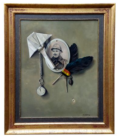 Schilderij van Pol Verswijver  uit 1975 kopen