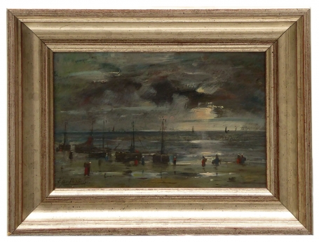 Schilderij van de Belgische schilder Edward Portielje kopen
