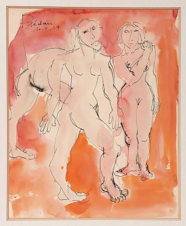Aquarel van Bernadette Prédair kopen