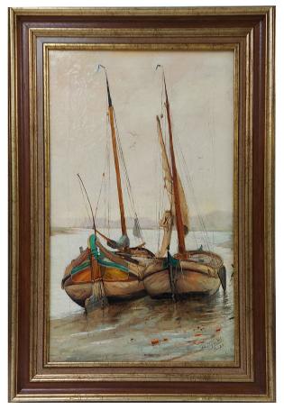 Olieverfschilderij van Prosper De Wit