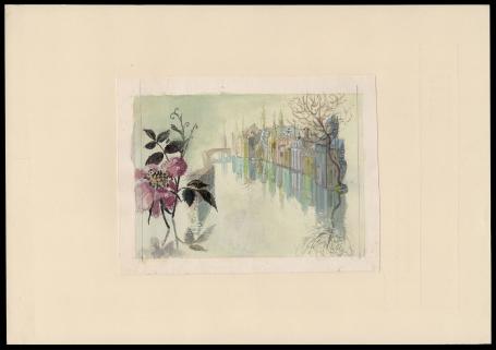 Schilderijtje van de kunstschilder Pascal Van Den Steen