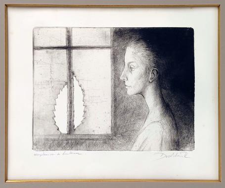 Ets van de Belgische kunstenaar Devolder Roland