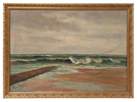 Olieverfschilderij van Romain Steppe