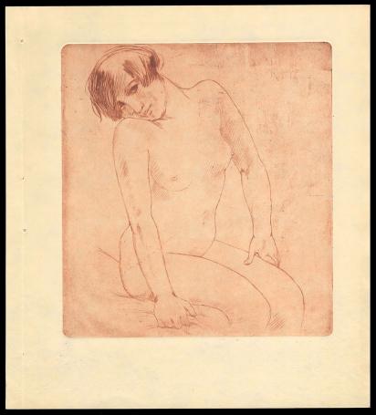 Ets van de Belgische kunstenaar Armand Rassenfosse kopen