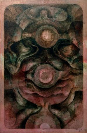 Olieverfschilderij van Renaat Bosschaert