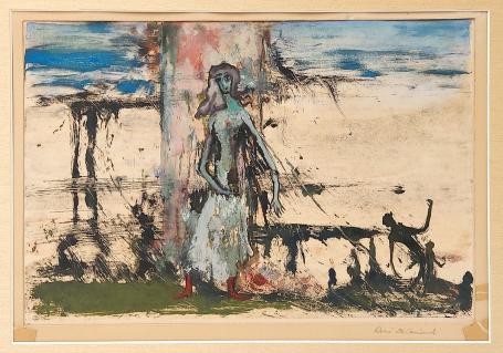 Kunstwerkje van de Belgische graficus René De Coninck