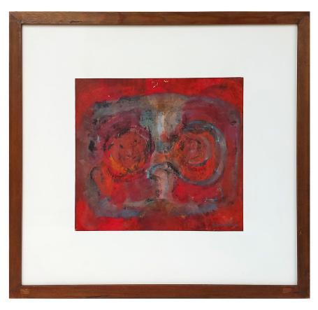 Abstract schilderij van de schilder Renaat Bosschaert kopen