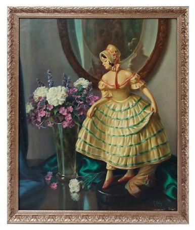 Schilderij van René Caty