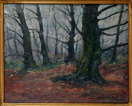 schilderij van Belgische kunstschilder René Dekeyser