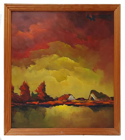 Olieverfschilderij van de Belgische schilder Leo Jordaens kopen