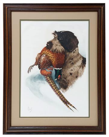 Boris Riab litho van Griffon Korthals