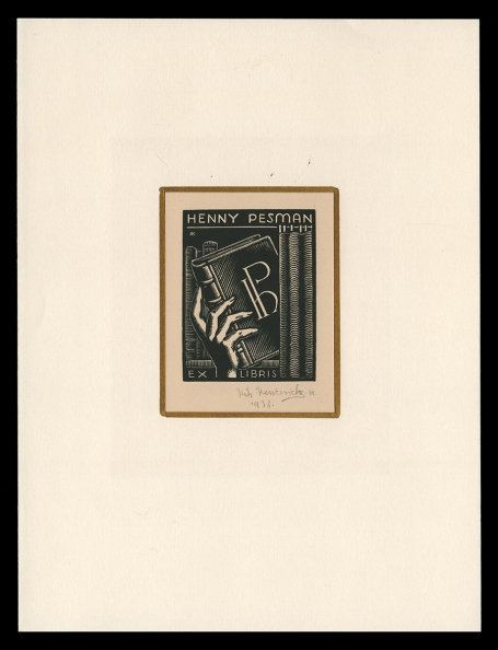 Ex Libris van de Belgisch kunstenaar  Rik Keuterickx kopen