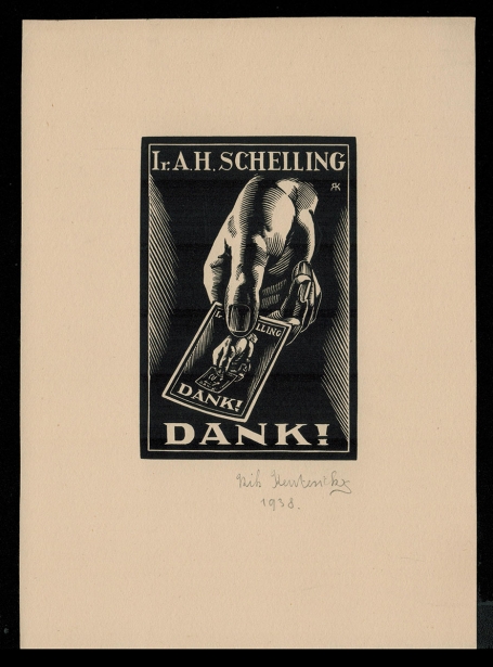 Ex Libris van de Belgisch kunstenaar Rik Keuterickx kopen