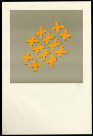 Gesigneerde zeefdruk van Jean-Pierre Maury