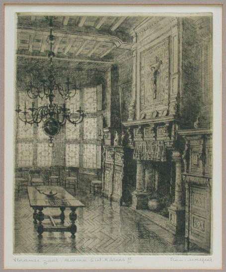 Belgische etser Romain Malfliet