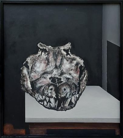 Schilderij uit 1969 van de kunstschilder Roger Nellens