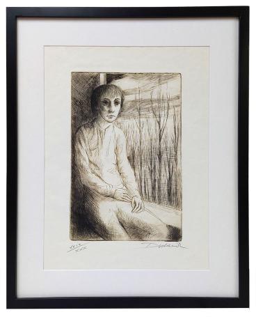 Ingekaderde ets van Roland Devolder kopen