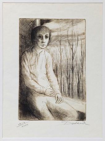 Ets van de Belgische kunstenaar Devolder