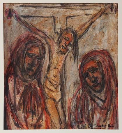 Gemengde techniek van Romain De Saegher