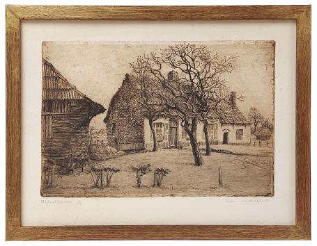 Ingekaderde ets van Romain Malfliet kopen