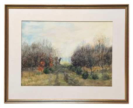 Aquarel van de Belgische kunstenaar Romain Malfliet