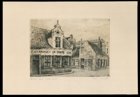 Lokerse ets van de etser Romain Malfliet kopen