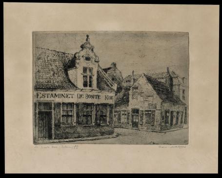 Lokerse kunst van de etser Romain Malfliet kopen