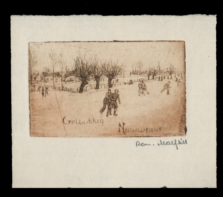 Naaktets van de Belgische etser Romain Malfliet