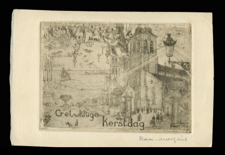 Kerstkaart uit 2004 van Romain Malfliet kopen