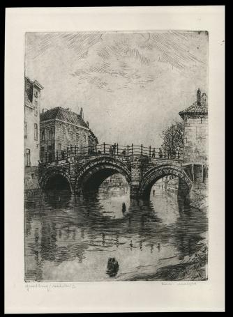 Ets van de Belgische etser R. Malfliet