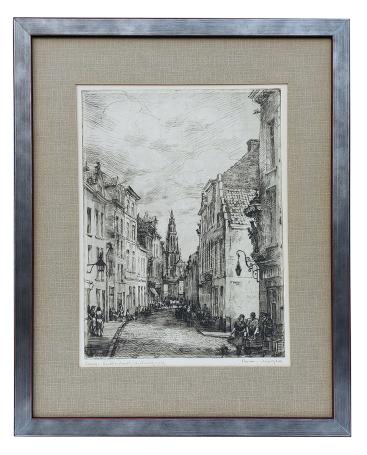 Ets van de Belgische kunstenaar Romain Malfliet