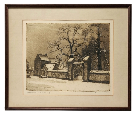 Genummerde ets van Romain Malfliet kopen