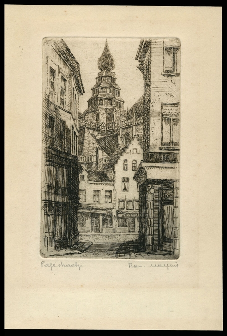 Ets van Papestraatje door R. malfliet