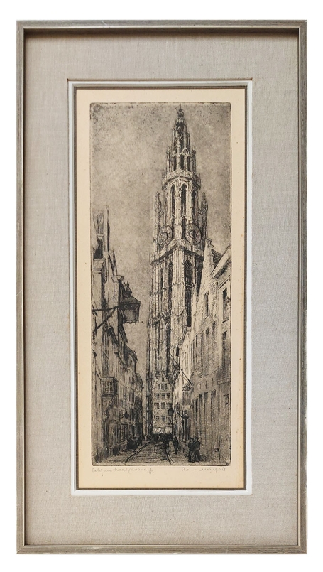 Een ets van Romain Malfliet kopen