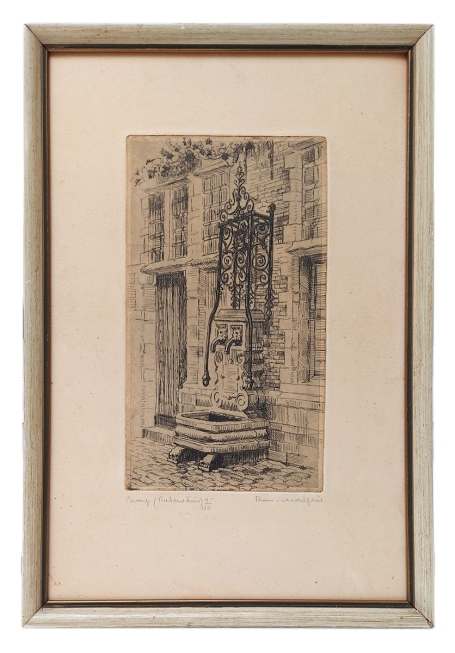 Ets van de Belgische kunstenaar Romain Malfliet