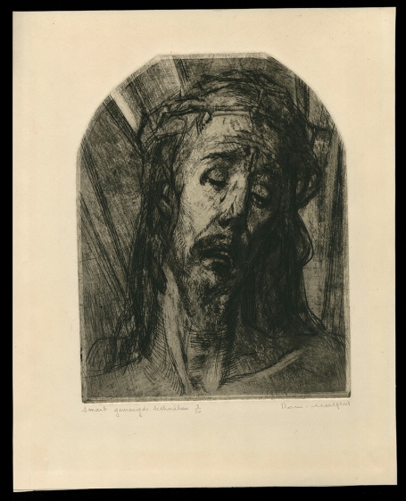 Religieuze ets van de etser Romain Malfliet kopen