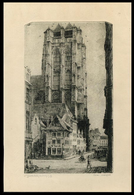 Ets uit de verzameling van Malfliet