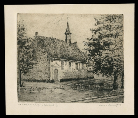 Ets van Ruisbroek geëtst door Walter Vaes