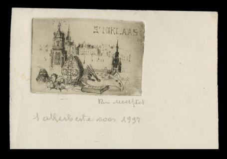 Eindjaar 1997, ets van Romain Malfliet kopen