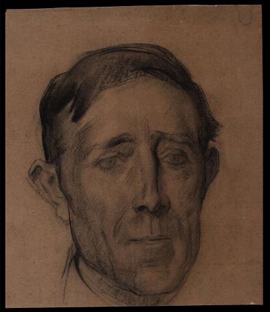 Tekening van de Belgische kunstenaar Romain Malfliet
