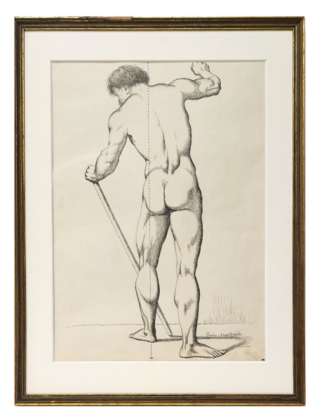 Potloodtekening van Romain Malfliet kopen